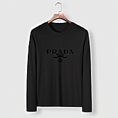 US$23.00 Prada Long-sleeved T-shirts for Men #594948