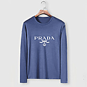 US$23.00 Prada Long-sleeved T-shirts for Men #594960