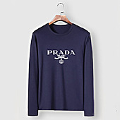US$23.00 Prada Long-sleeved T-shirts for Men #594961