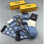 US$20.00 Fendi Socks 5pcs sets #595424