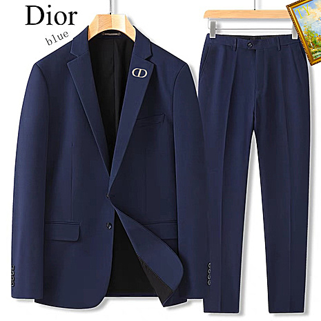 Dior men's two-piece suit #597441 replica