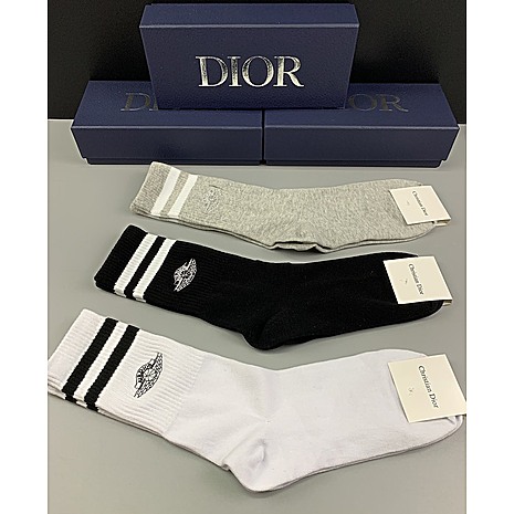 Dior Socks 3pcs sets #598055 replica