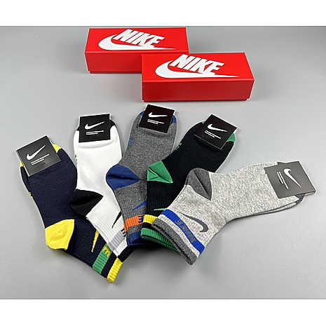 Nike Socks 5pcs sets #598205 replica