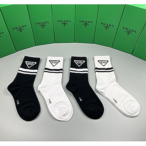 Prada Socks 5pcs sets #598224 replica