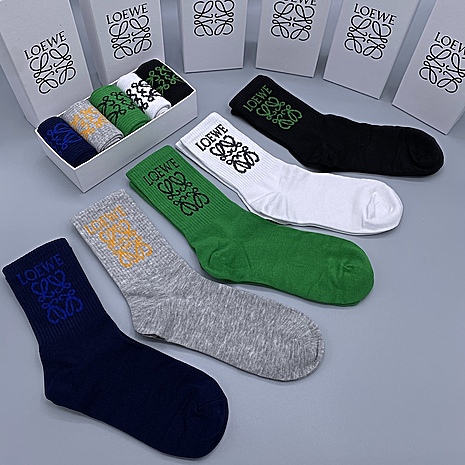 LOEWE Socks 5pcs sets #598248
