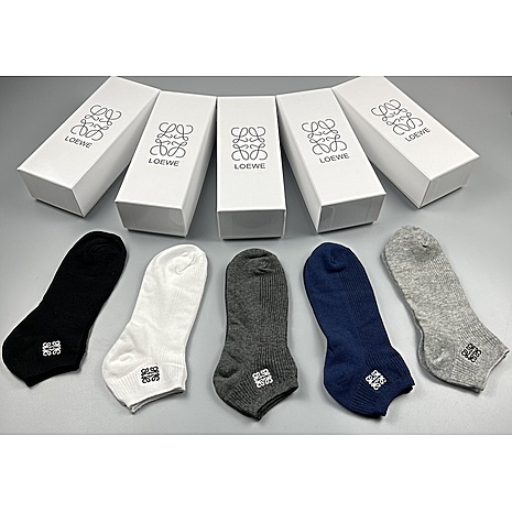 LOEWE Socks 5pcs sets #598253