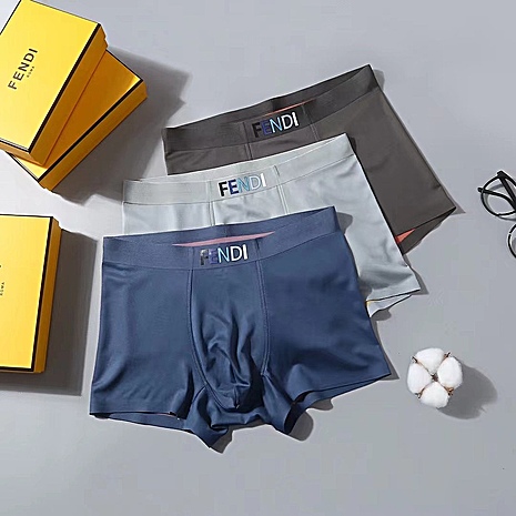 Fendi Underwears 3pcs sets #598287 replica