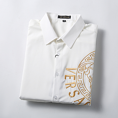 Versace Shirts for Versace Long-Sleeved Shirts for men #599071 replica