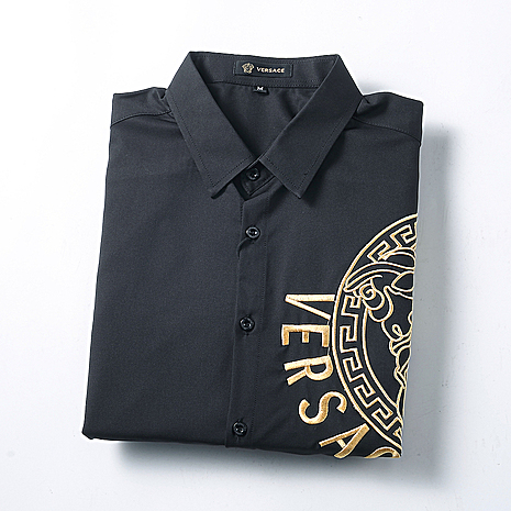 Versace Shirts for Versace Long-Sleeved Shirts for men #599072 replica