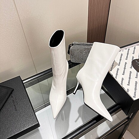 ALEXANDER WANG 8cm High-heeled boots for women #599592