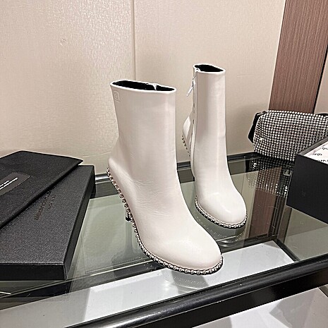 ALEXANDER WANG 10cm High-heeled boots for women #599595