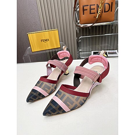 Fendi 8cm High-heeled shoes for women #599733 replica