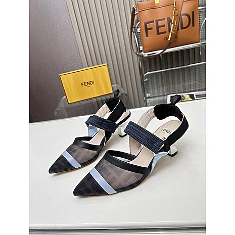 Fendi 8cm High-heeled shoes for women #599734 replica
