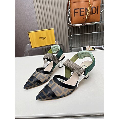 Fendi 8cm High-heeled shoes for women #599735 replica
