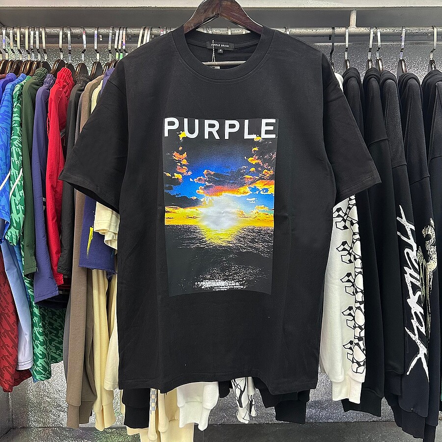 Purple brand T-shirts for MEN #599538 replica
