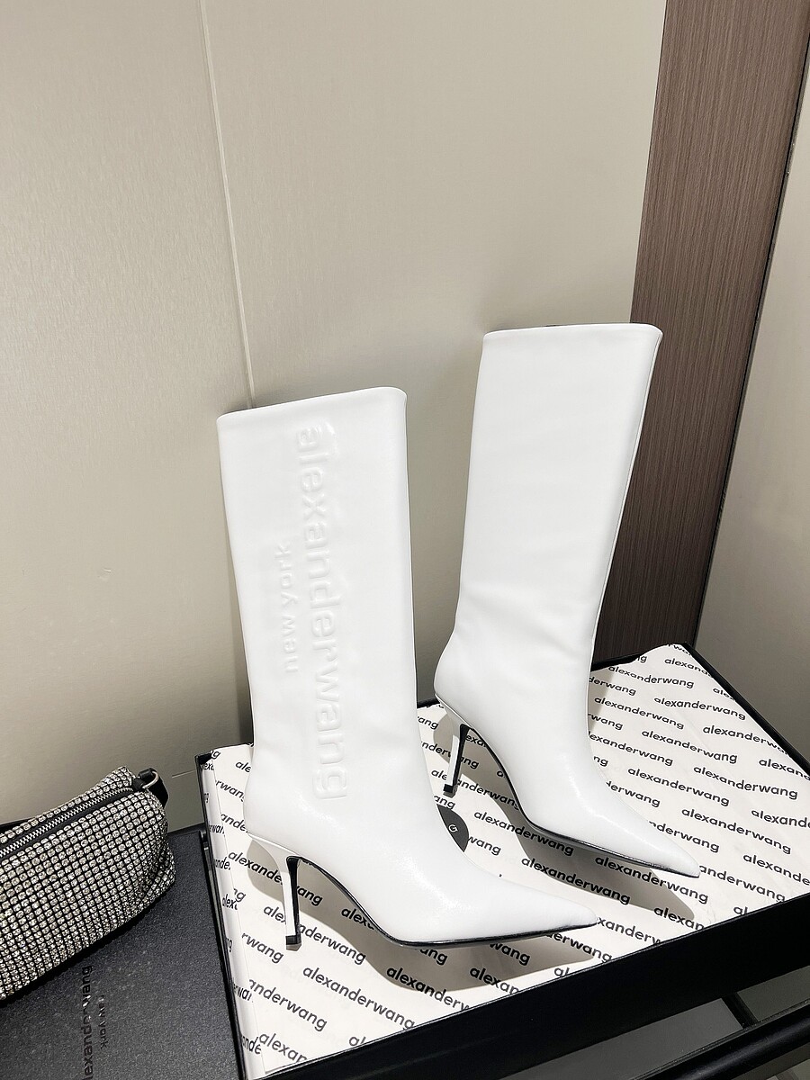 ALEXANDER WANG 8cm High-heeled boots for women #599608 replica