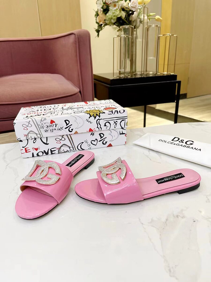 D&G Shoes for D&G Slippers for women #599643 replica