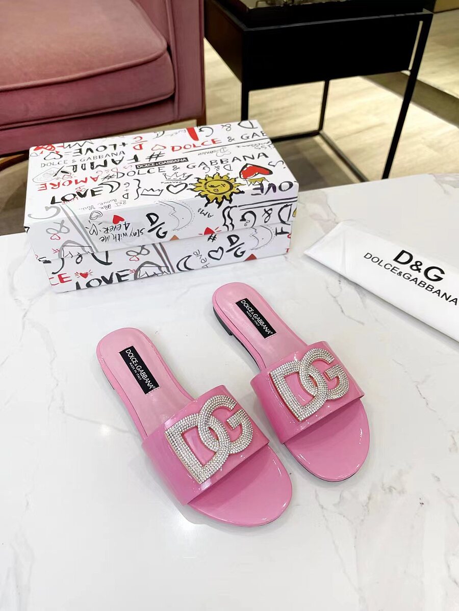 D&G Shoes for D&G Slippers for women #599643 replica