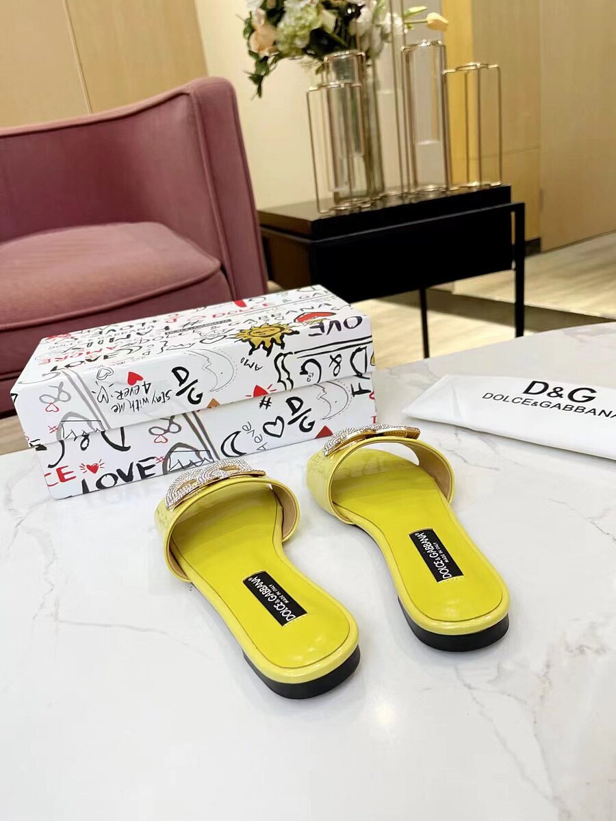 D&G Shoes for D&G Slippers for women #599645 replica