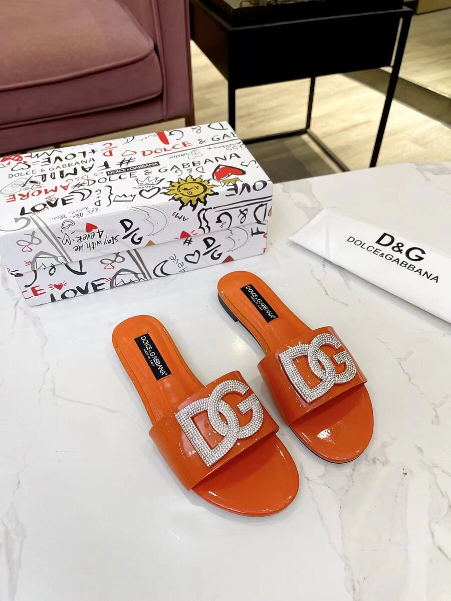 D&G Shoes for D&G Slippers for women #599650 replica