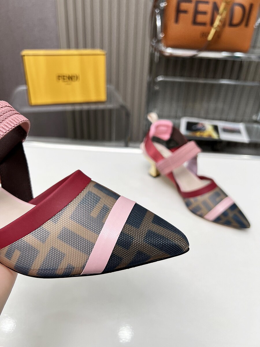 Fendi 8cm High-heeled shoes for women #599733 replica