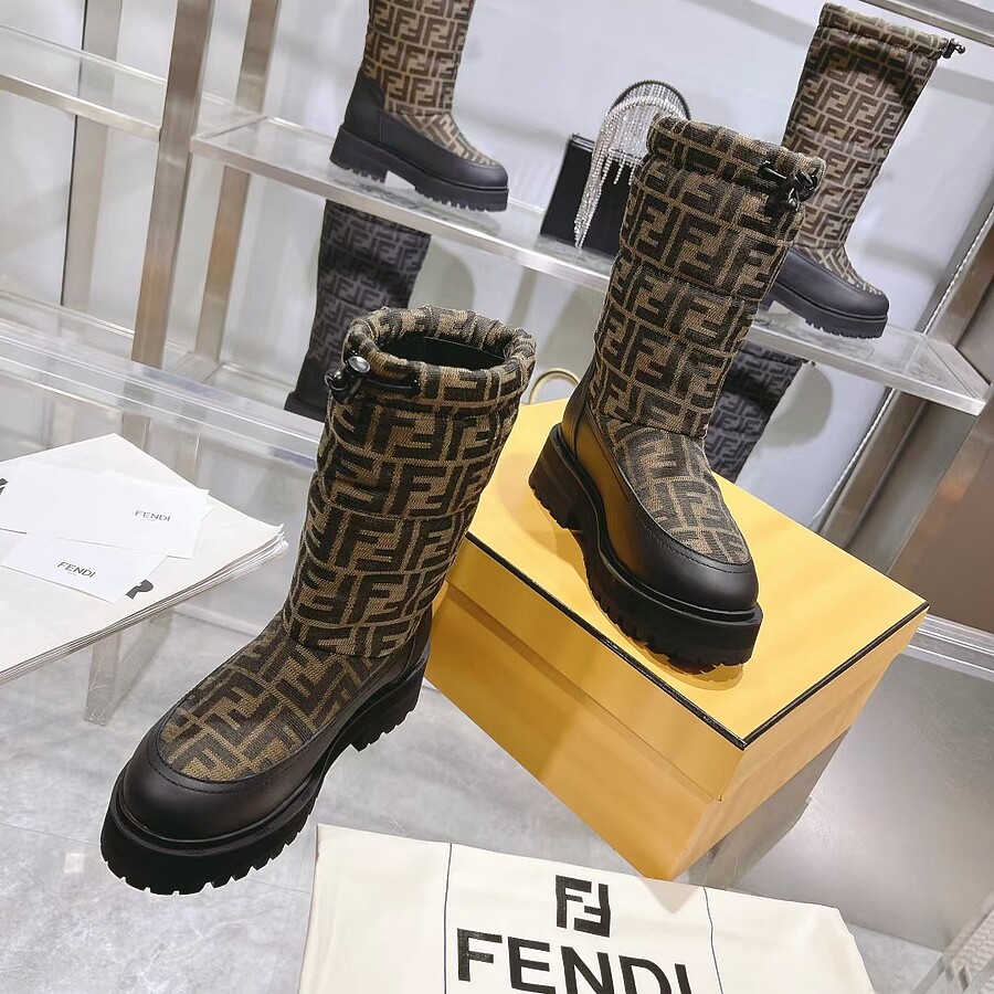 Fendi shoes for Fendi Boot for women #599736 replica