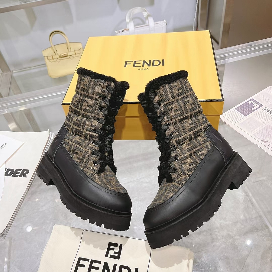 Fendi shoes for Fendi Boot for women #599740 replica