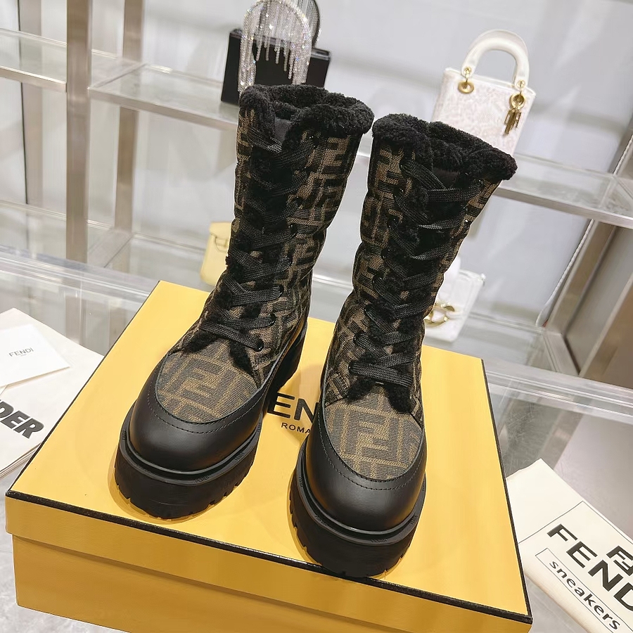 Fendi shoes for Fendi Boot for women #599740 replica