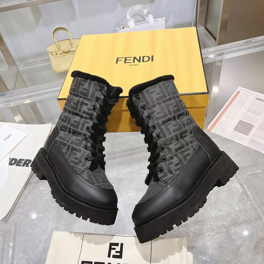 Fendi shoes for Fendi Boot for women #599747 replica