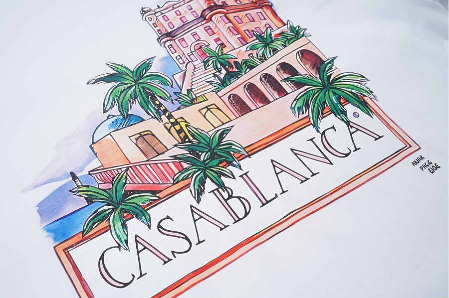Casablanca T-shirt for Men #600360 replica