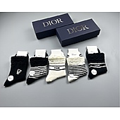 US$20.00 Dior Socks 5pcs sets #598060