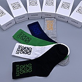 US$20.00 LOEWE Socks 5pcs sets #598248