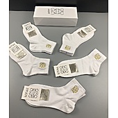 US$20.00 LOEWE Socks 5pcs sets #598250