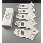 US$20.00 LOEWE Socks 5pcs sets #598250
