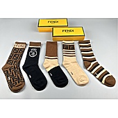 US$20.00 Fendi Socks 5pcs sets #598291