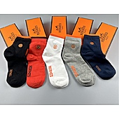 US$20.00 HERMES Socks 5pcs sets #598401