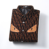 US$40.00 Fendi Shirts for Fendi Long-Sleeved Shirts for men #598684