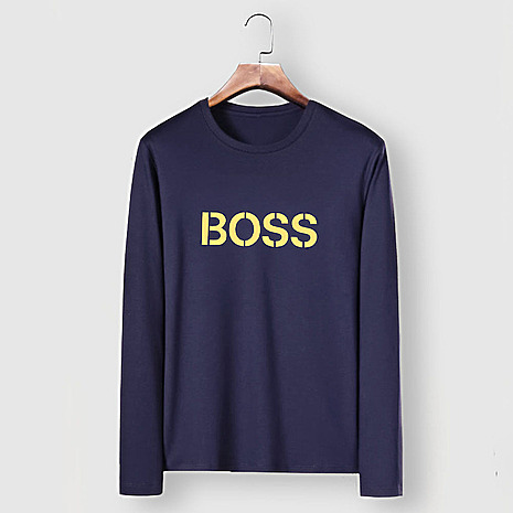 Hugo Boss Long-Sleeved T-Shirts for Men #601887