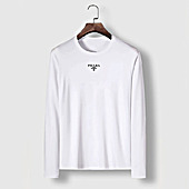 US$23.00 Prada Long-sleeved T-shirts for Men #601742