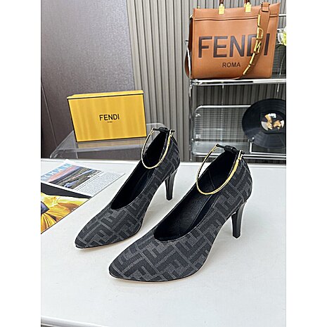 Fendi 8cm High-heeled shoes for women #604623 replica