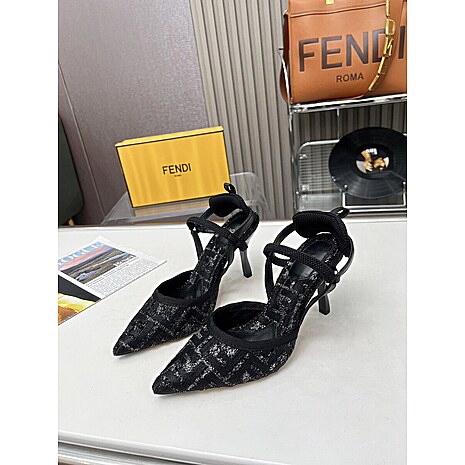 Fendi 8.5cm High-heeled shoes for women #604626 replica