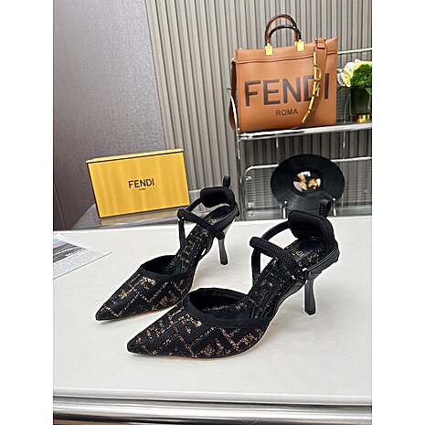Fendi 8.5cm High-heeled shoes for women #604627 replica