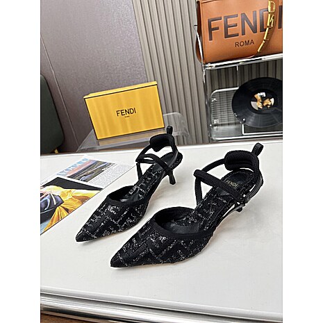 Fendi 5.5cm High-heeled shoes for women #604628 replica