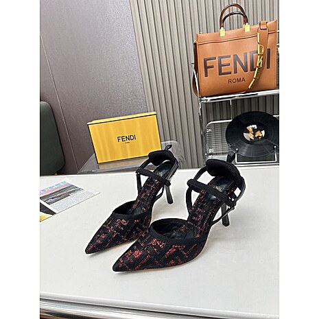 Fendi 8.5cm High-heeled shoes for women #604680 replica