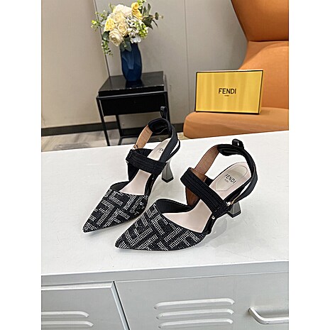 Fendi 8.5cm High-heeled shoes for women #604682 replica
