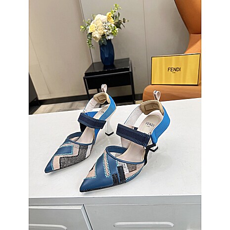 Fendi 8.5cm High-heeled shoes for women #604686 replica