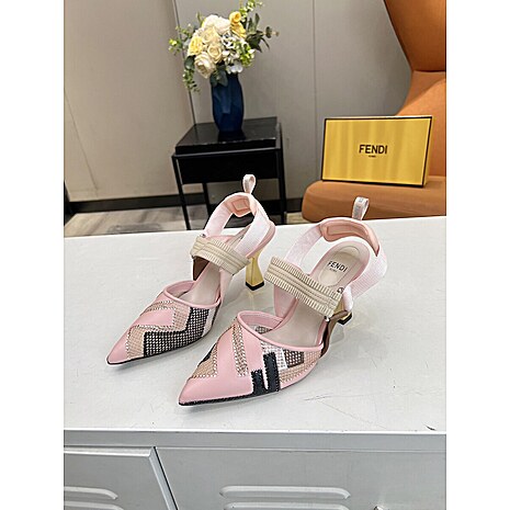 Fendi 8.5cm High-heeled shoes for women #604688 replica