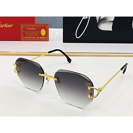 cartier AAA+ Sunglasses #605993 replica