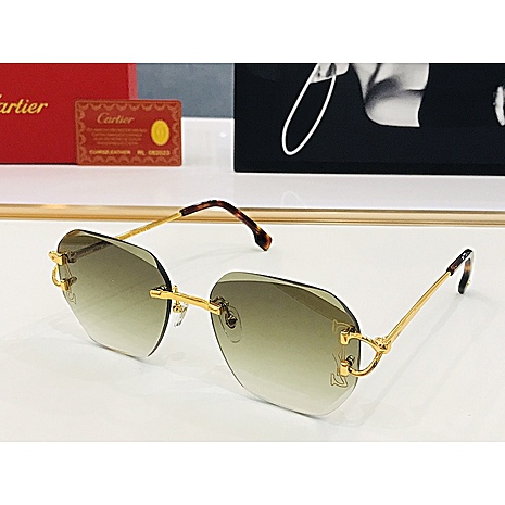 cartier AAA+ Sunglasses #605995 replica