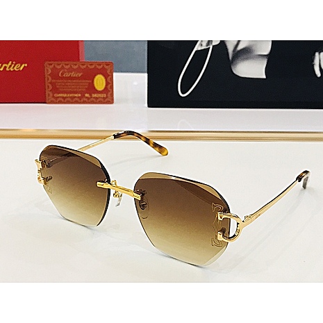 cartier AAA+ Sunglasses #606000 replica